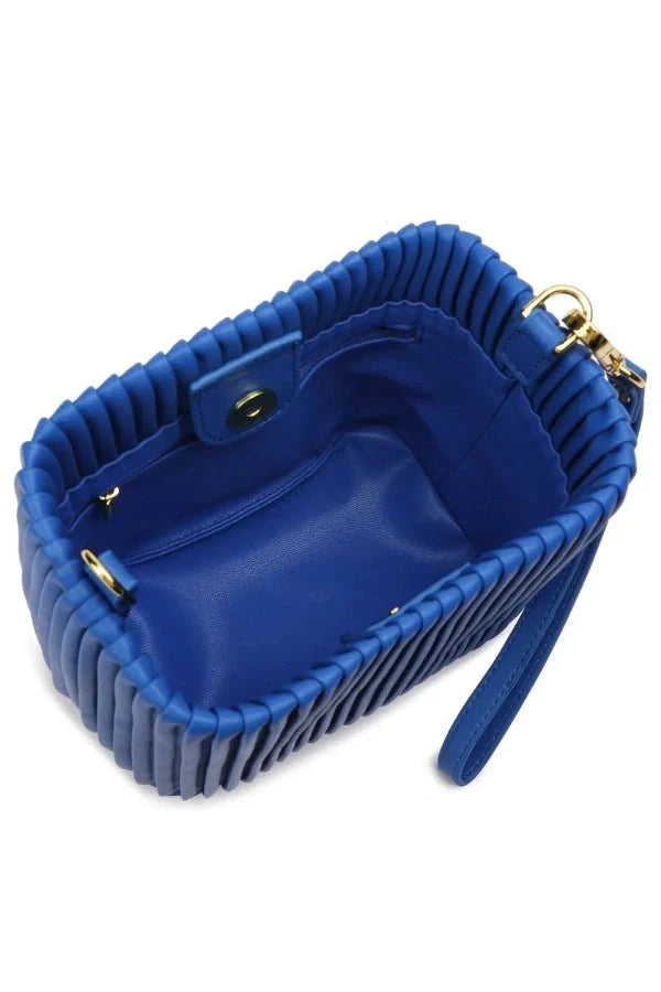 Celina Shoulder Bag - PU Leather Structured Convertible Carry - Image 2
