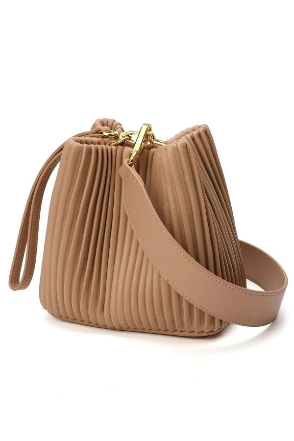 Celina Shoulder Bag - PU Leather Structured Convertible Carry - Image 16