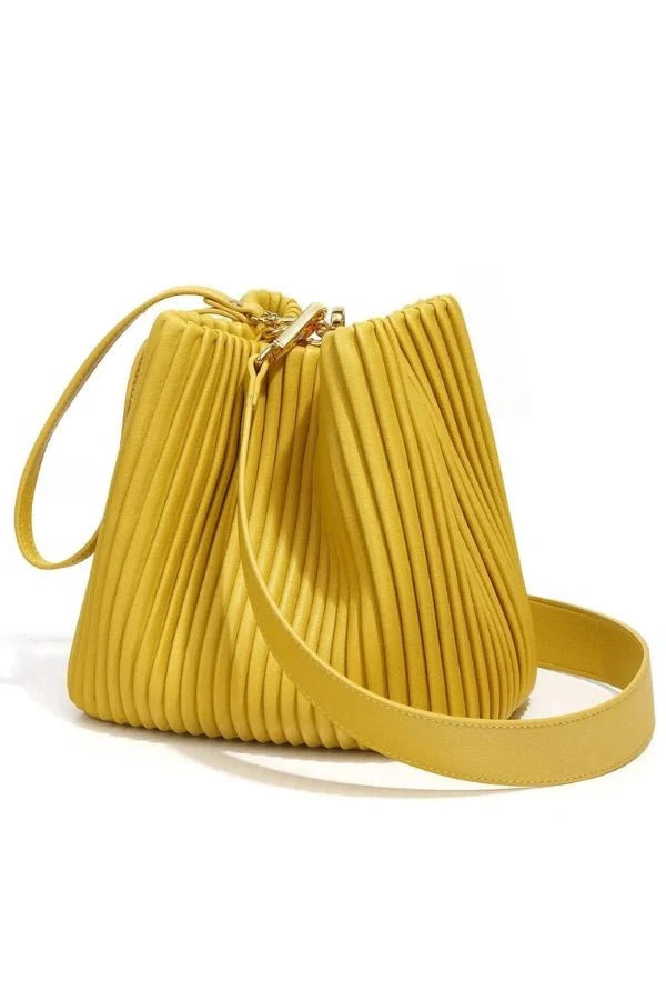 Celina Shoulder Bag - PU Leather Structured Convertible Carry - Image 21