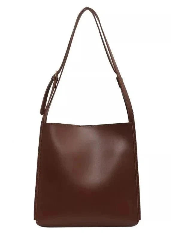 Sari Tote Bag - PU Leather Structured Everyday Carry - Image 9